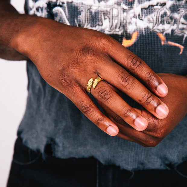 Anel Masculino Soar (Ouro)