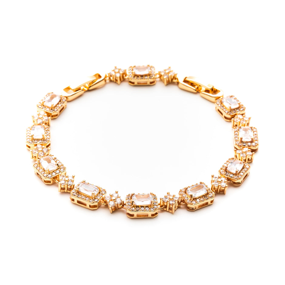 Pulseira Masculina Crowncut (Ouro)