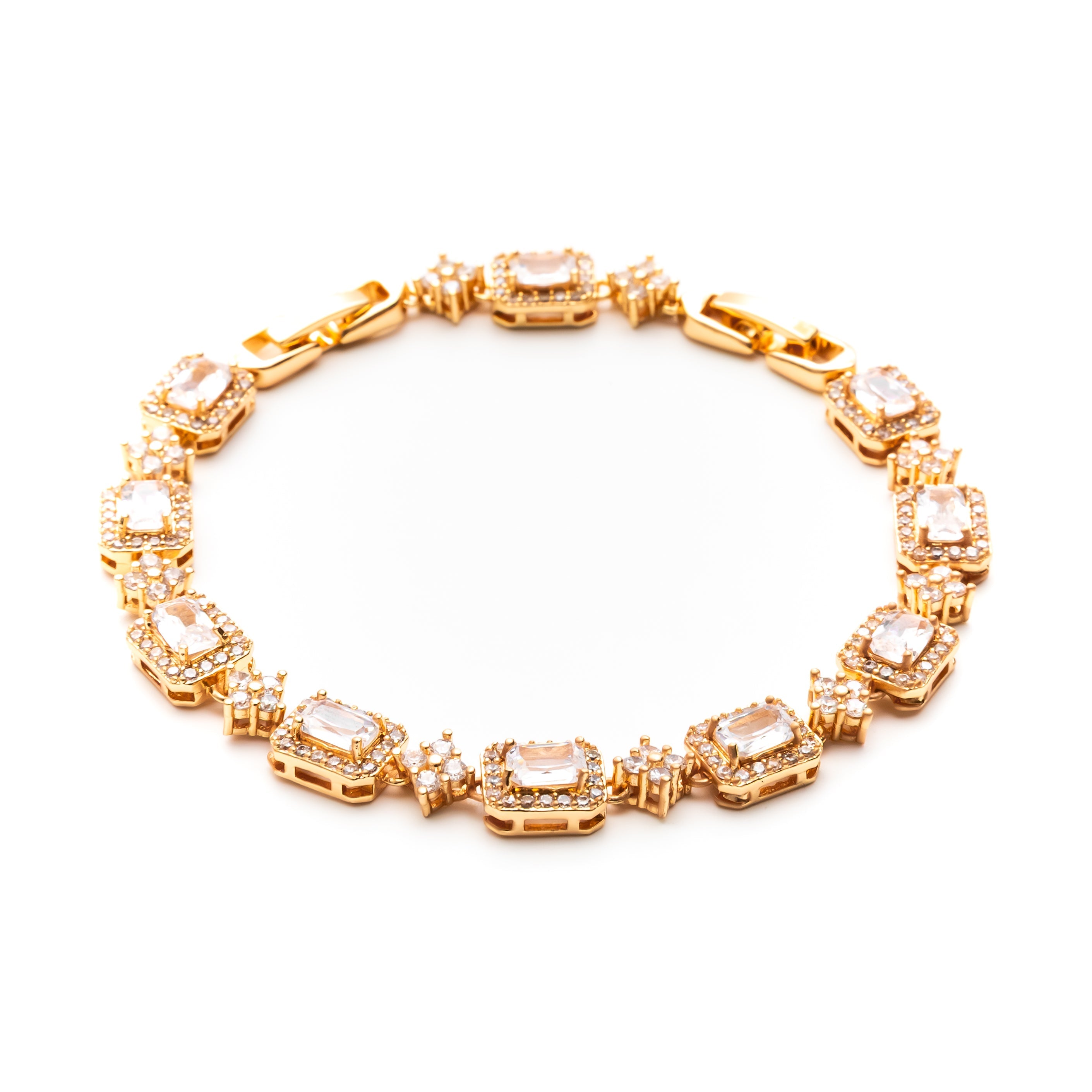 Pulseira Masculina Crowncut (Ouro)