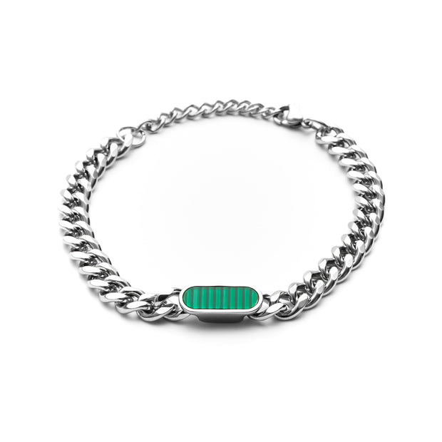 Pulseira Masculina Civitas Esmeralda