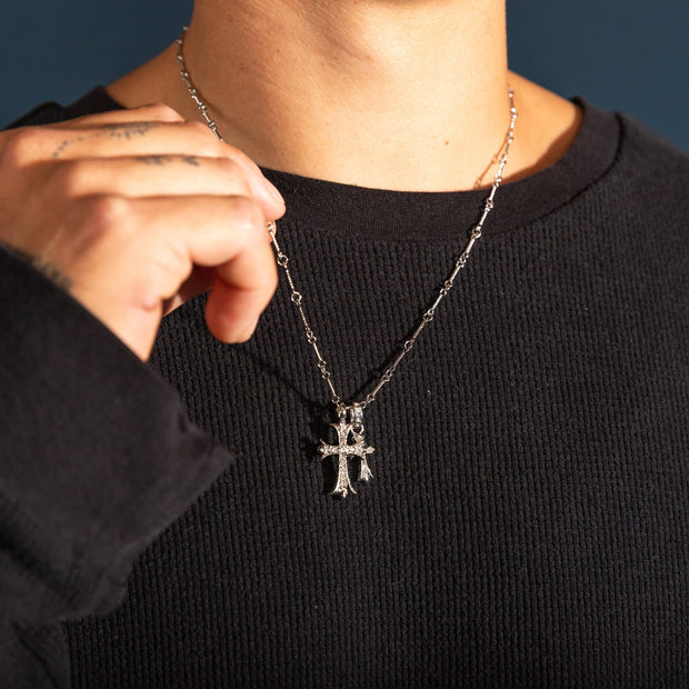 Colar Twofold - A Devoção em Duas Partes