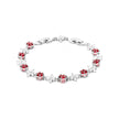 Pulseira Masculina Pioggia (Vermelho)