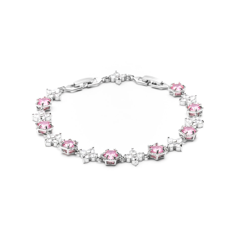 Pulseira Masculina Pioggia (rosa)