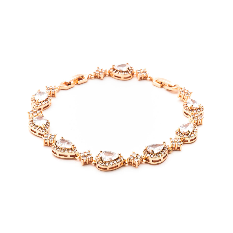 Pulseira Masculina Zaffiro (Ouro Rosa)