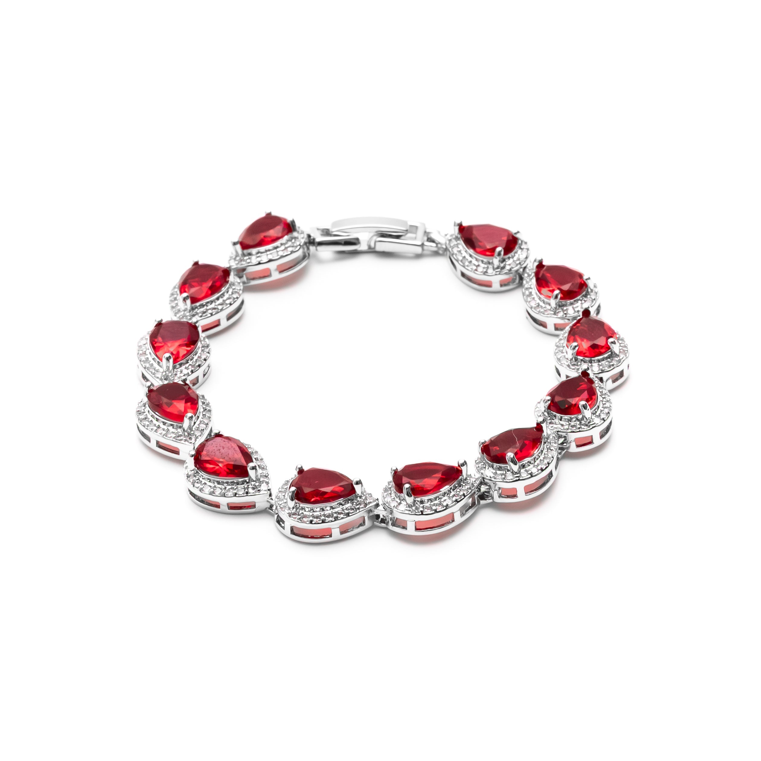 Pulseira Masculina Lacrima Vermelho