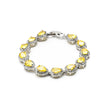 Pulseira Masculina Lacrima (Amarelo)