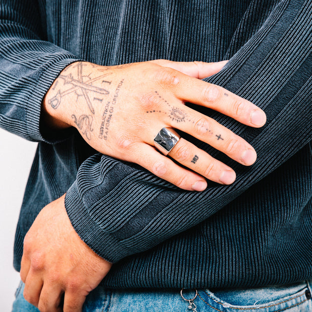 Anel Masculino Fratura