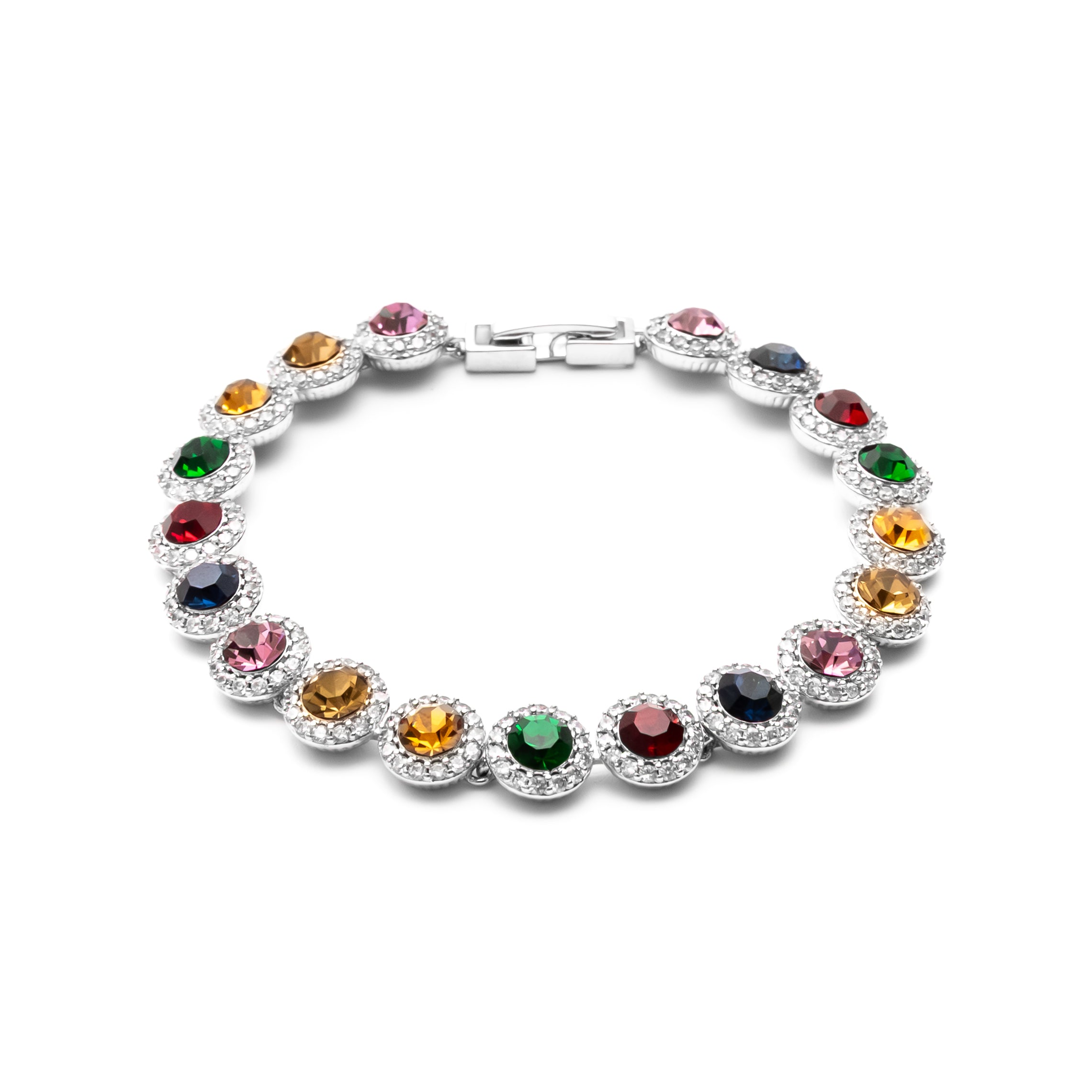 Pulseira Masculina Gioiello (Arco-íris)