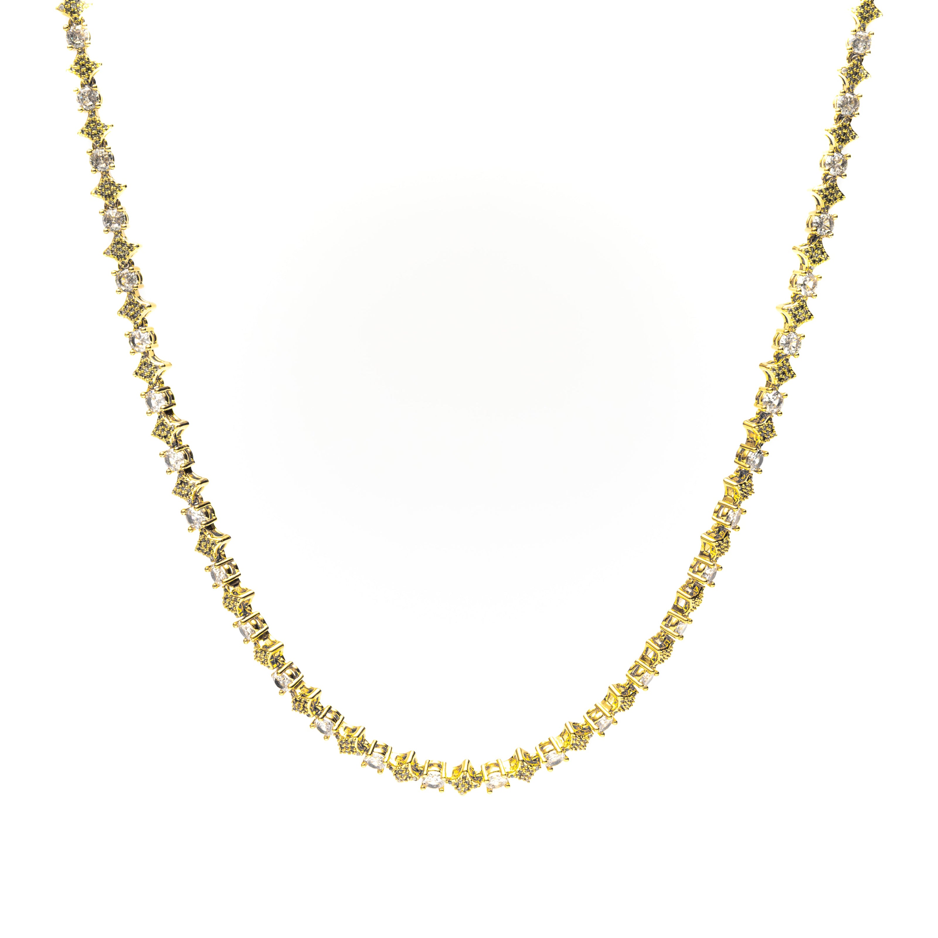 Corrente Masculina Reign (Ouro)