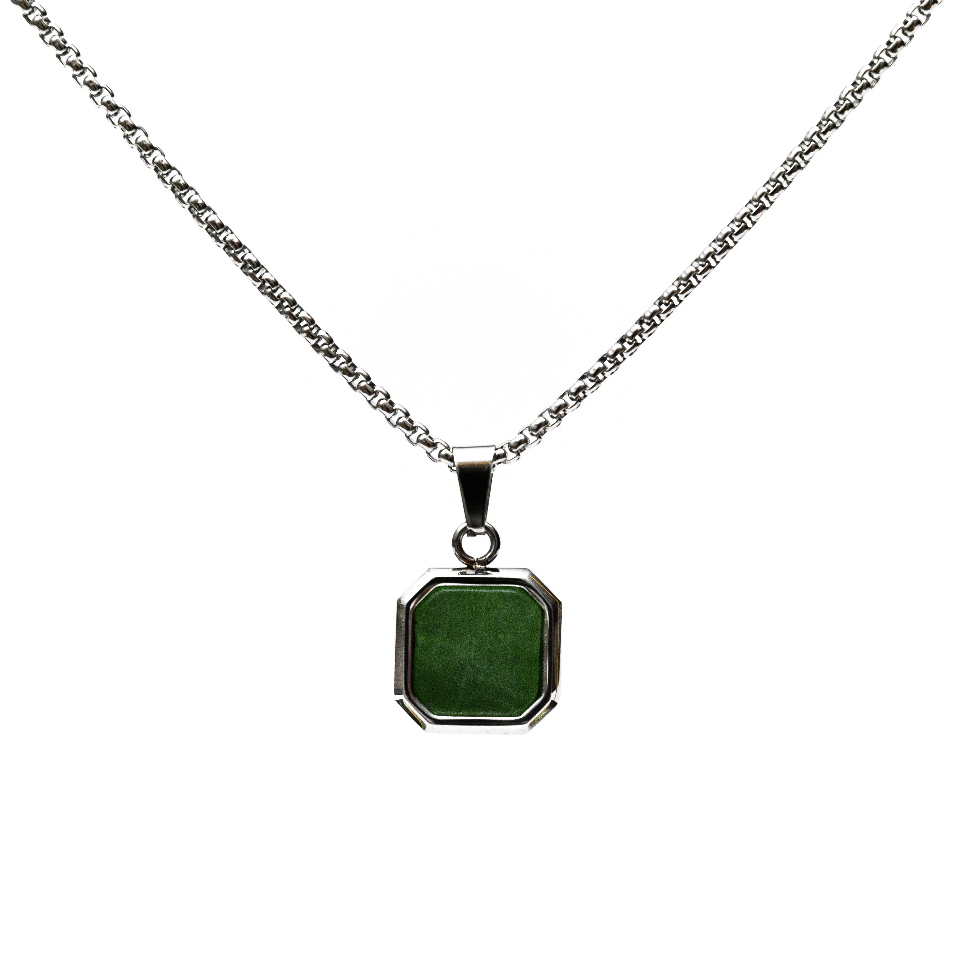 Colar Masculino Ícone Verde