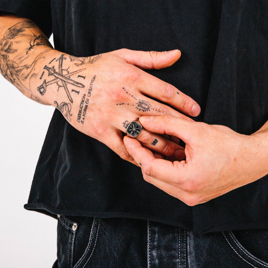 Anel Masculino Nautica Star