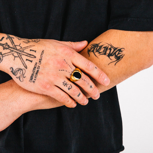 Anel Masculino Lelo (Ouro)