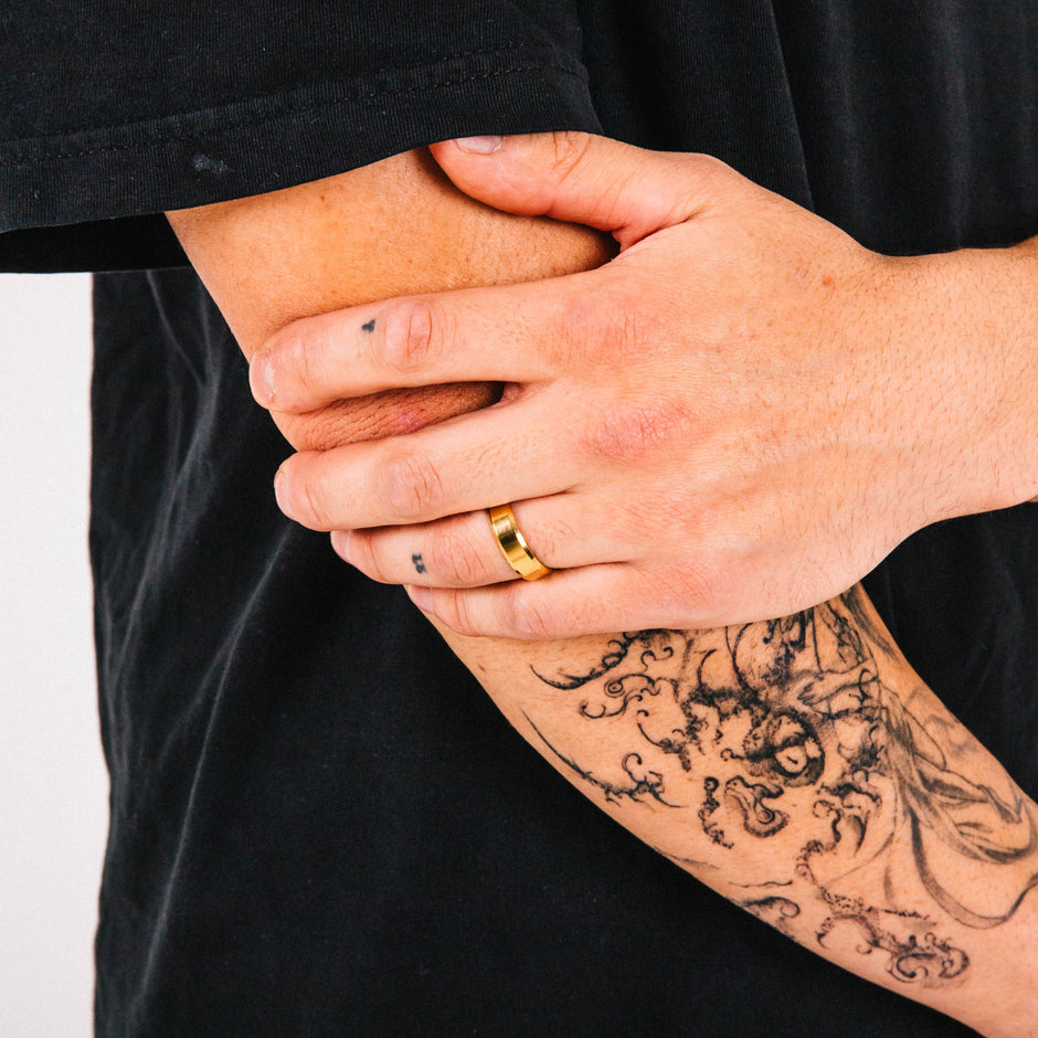 Anel Masculino Núcleo (Ouro)