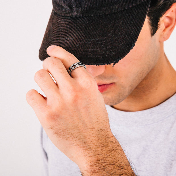 Anel Masculino Relo Chain