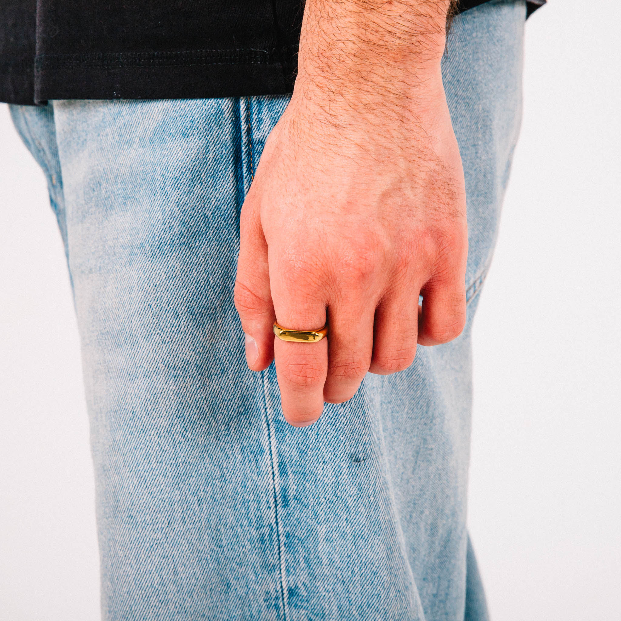 Anel Masculino Rawn (Ouro)