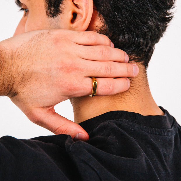 Anel Masculino Rawn (Ouro)