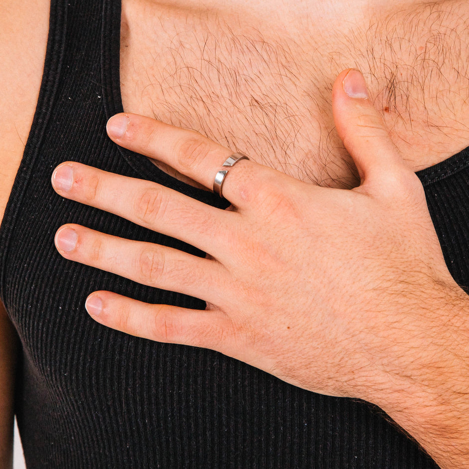 Anel Masculino Eco Split - Ajustável