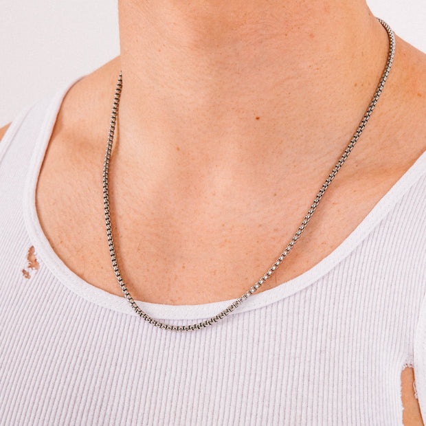 Corrente Masculina Gridline