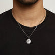 Colar Masculino Pingente Centurião - Prata