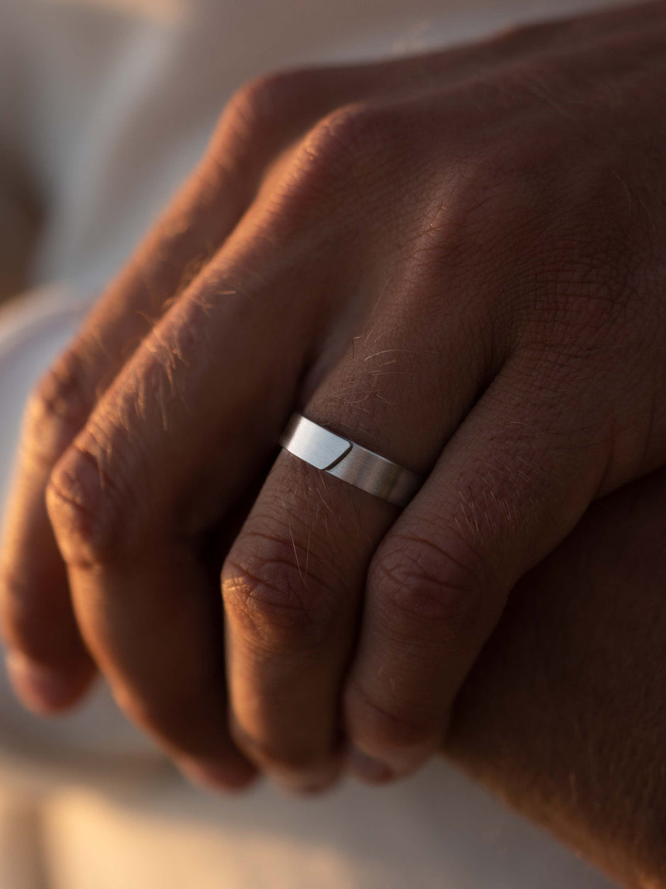 Anel Masculino Minimalista Band