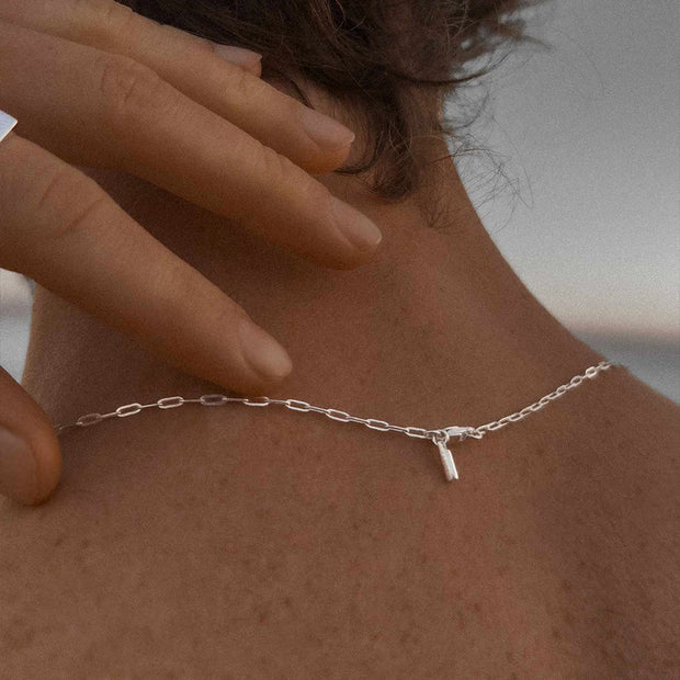 Colar Minimalista Corrente Clip - 2 mm