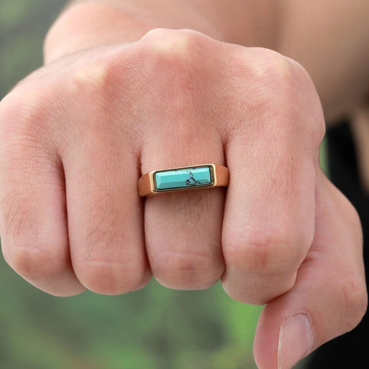Anel Masculino Elementum Blue Sky