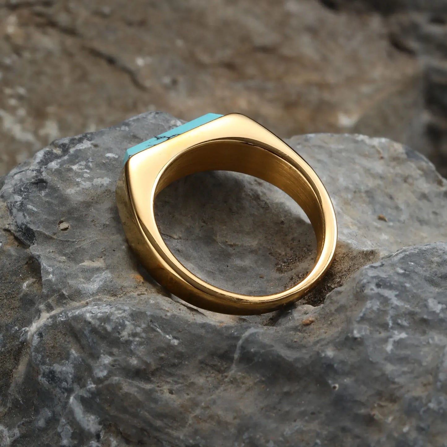 Anel Masculino Elementum Gold