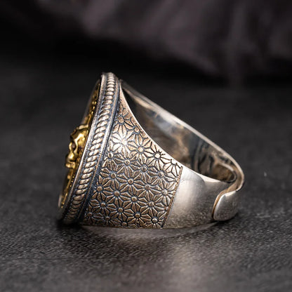 Anel Masculino Crânio Viking – Prata 925