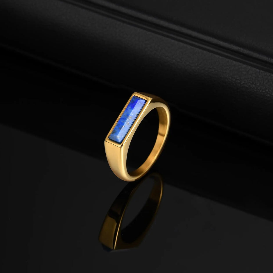 Anel Masculino Elementum Deep Blue