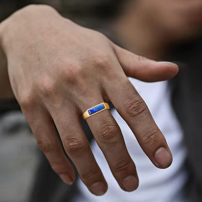 Anel Masculino Elementum Blue Sky