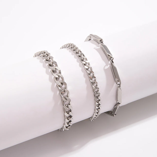 Kit Pulseiras Essencial 3 Peças