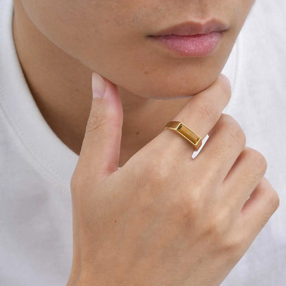 Anel Masculino Elementum Gold