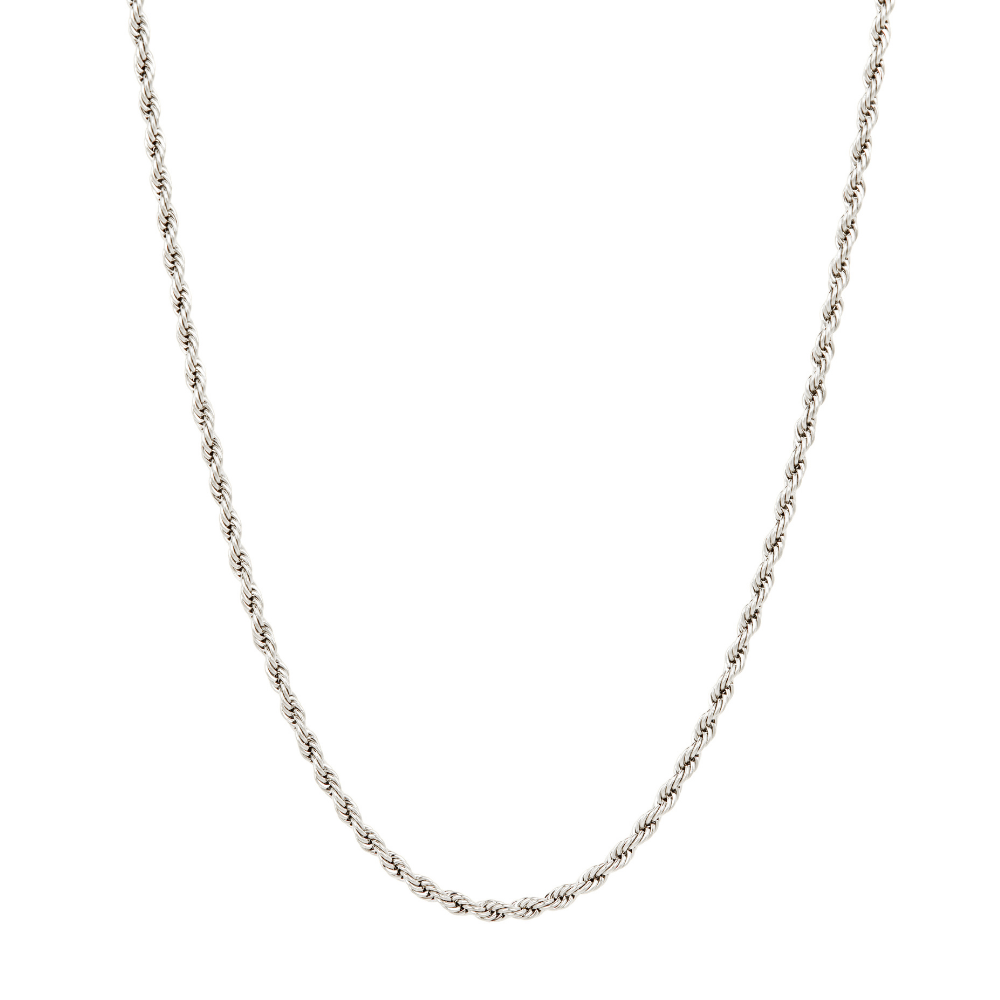 Corrente Masculina de Corda Ouro - 2MM