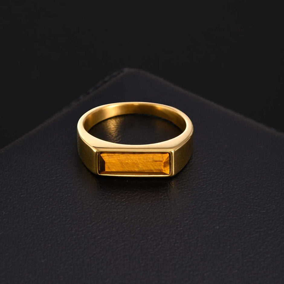 Anel Masculino Elementum Gold