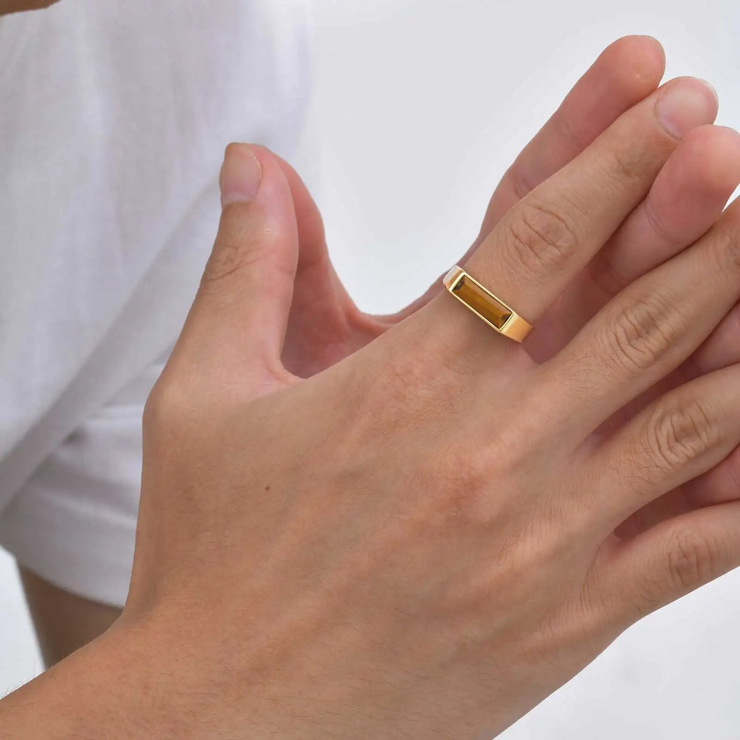 Anel Masculino Elementum Gold