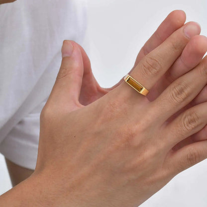 Anel Masculino Elementum Gold