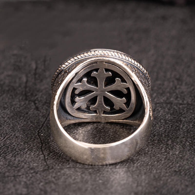 Anel Masculino Crânio Viking – Prata 925